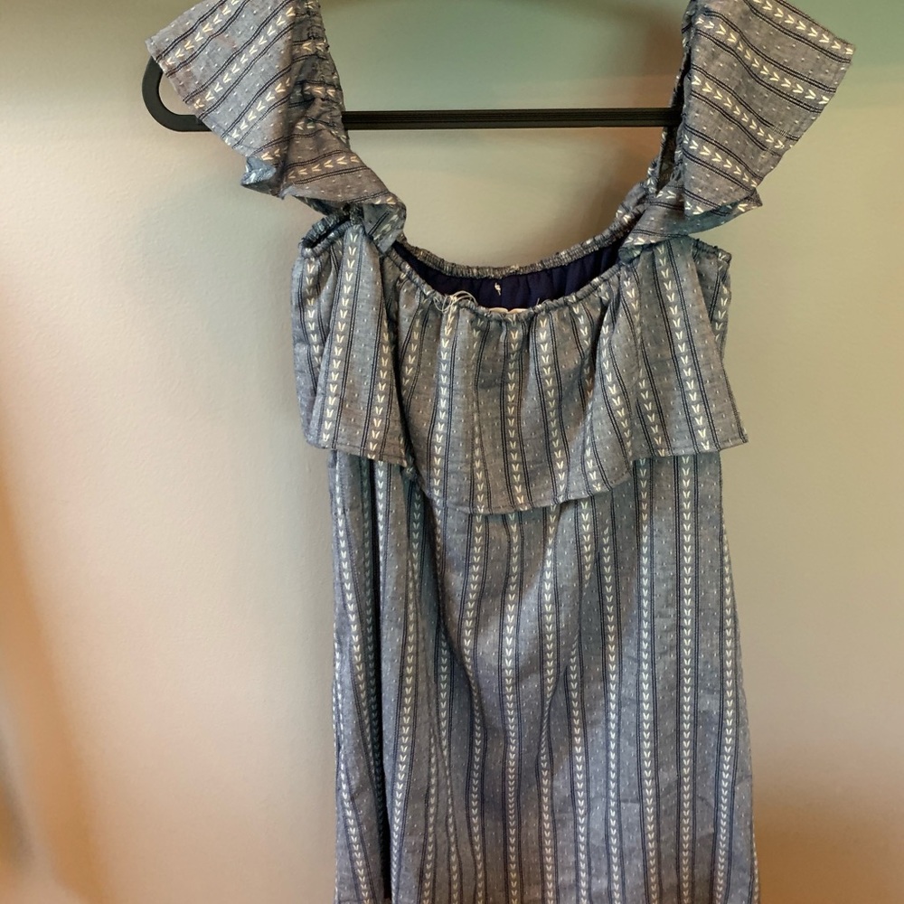 Chambray patterned tunic. - Picture 2 of 7